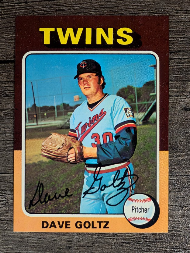 1975 Topps Mini #419 Dave Goltz (NMMT)