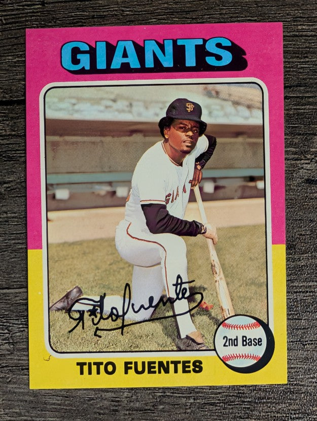 1975 Topps Mini #425 Tito Fuentes (NMMT)