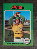 1975 Topps Mini #428 Dave Hamilton (NM)