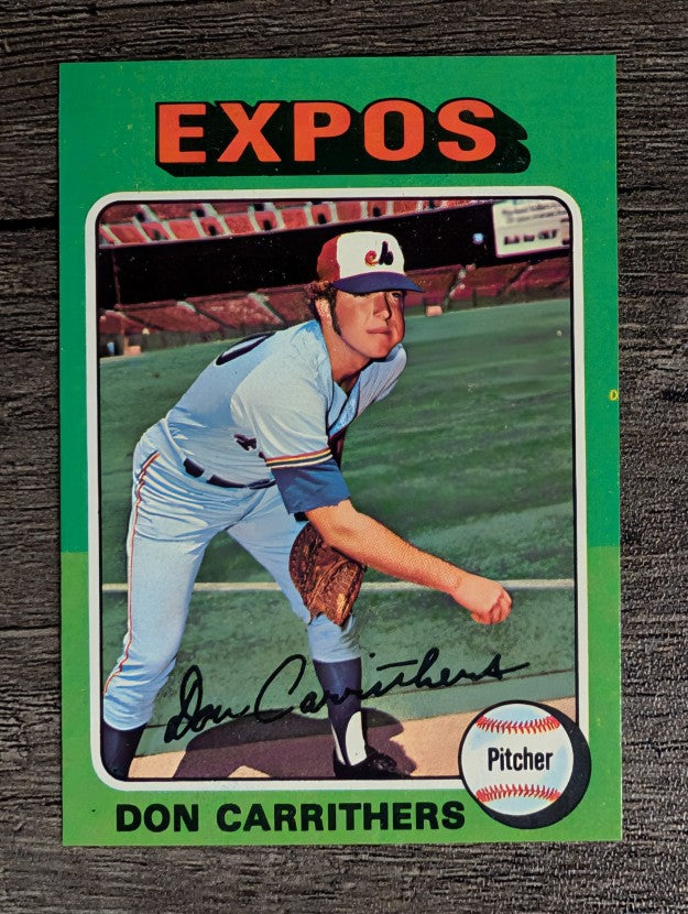 1975 Topps Mini #438 Don Carrithers (NM)