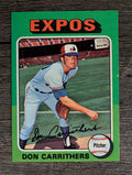1975 Topps Mini #438 Don Carrithers (NM)