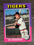 1975 Topps Mini #439 Ed Brinkman (NM)