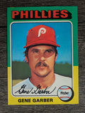 1975 Topps Mini #444 Gene Garber (FACTORY SHORT)
