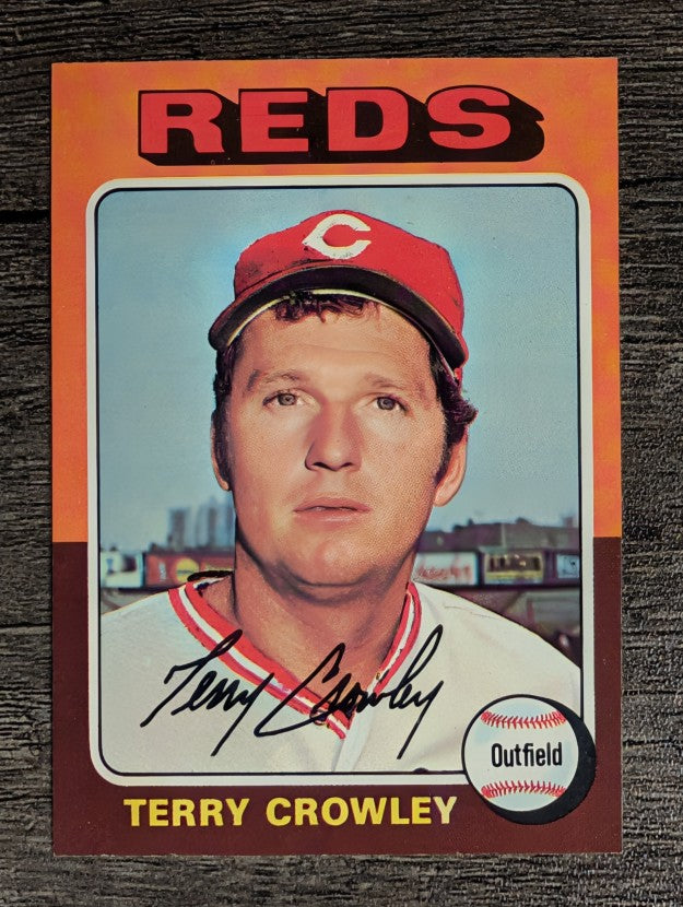 1975 Topps Mini #447 Terry Crowley (MINT)
