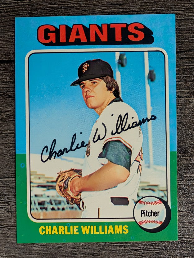 1975 Topps Mini #449 Charlie Williams (VG)
