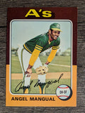 1975 Topps Mini #452 Angel Mangual (NM)