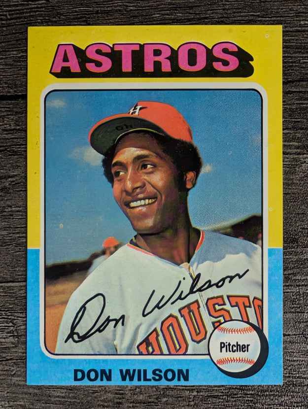 1975 Topps Mini #455 Don Wilson (EXMT)