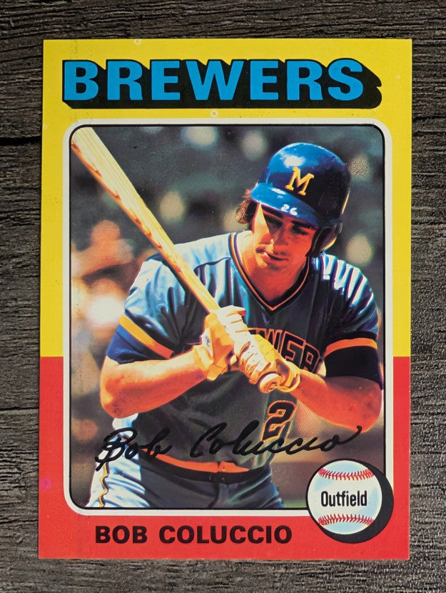 1975 Topps Mini #456 Bob Coluccio (NM)
