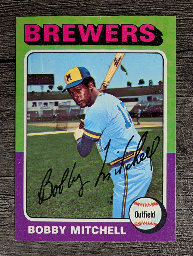 1975 Topps Mini #468 Bobby Mitchell (NMMT)