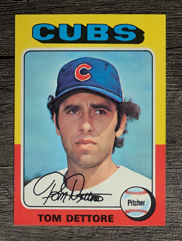 1975 Topps Mini #469 Tom Dettore RC (NM)