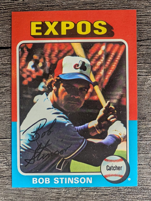 1975 Topps Mini #471 Bob Stinson (EXMT)