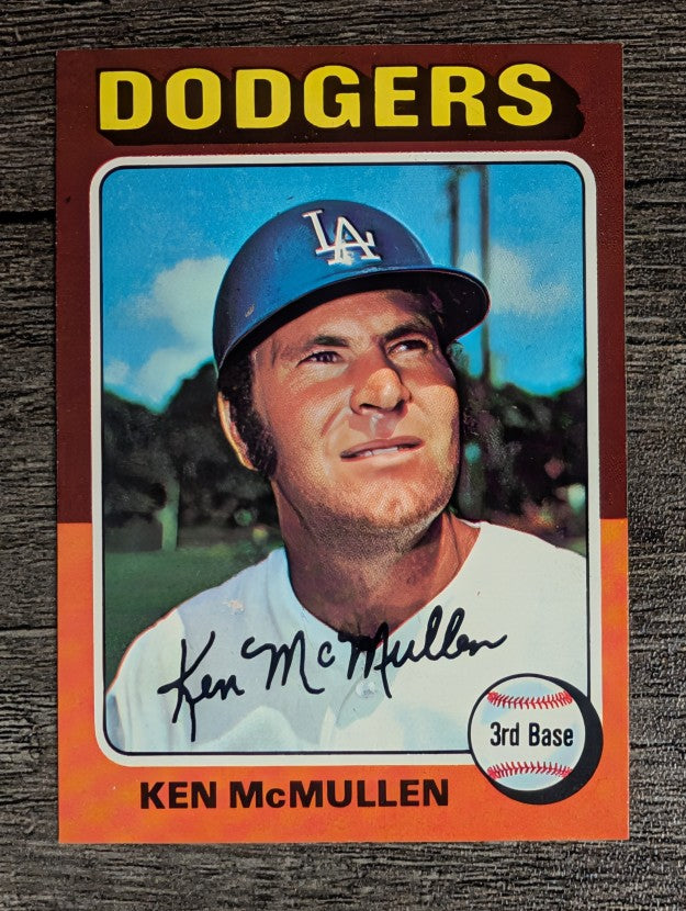 1975 Topps Mini #473 Ken McMullen (NMMT)