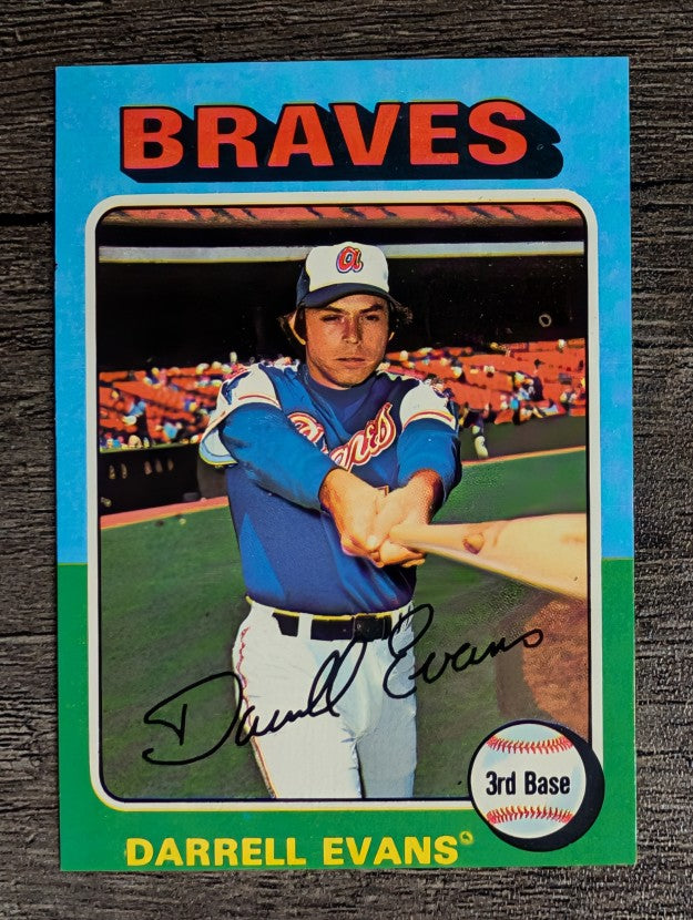 1975 Topps Mini #475 Darrell Evans (EXMT)