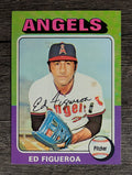 1975 Topps Mini #476 Ed Figueroa RC (NM)