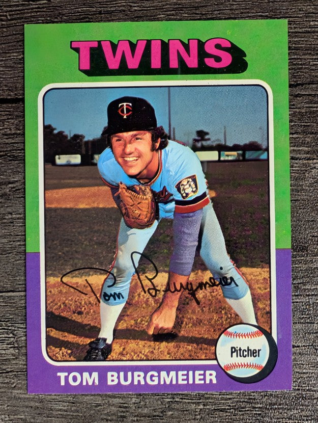 1975 Topps Mini #478 Tom Burgmeier (NM)