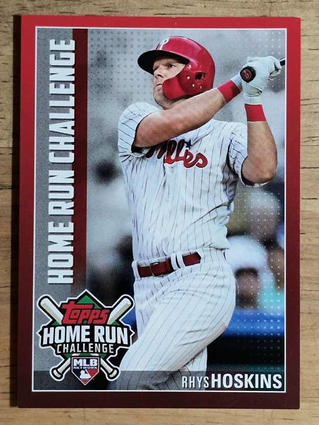 2019 Topps Home Run Challenge #HRC17 Rhys Hoskins