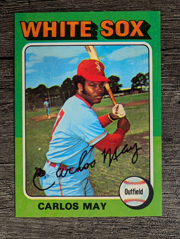 1975 Topps Mini #480 Carlos May (NMMT)