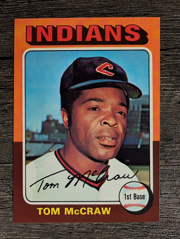1975 Topps Mini #482 Tom McCraw (NM)