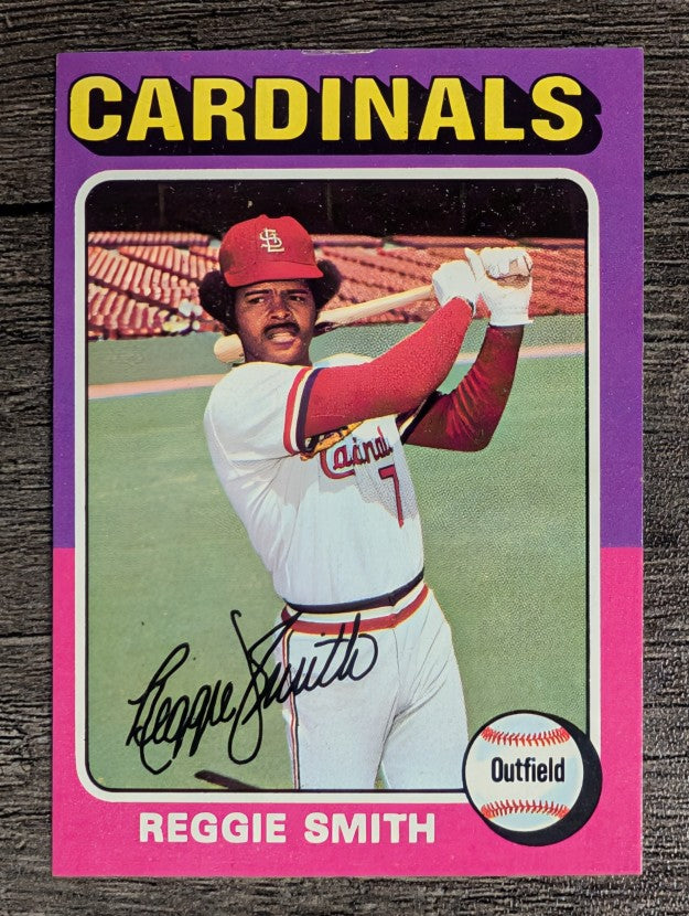 1975 Topps Mini #490 Reggie Smith (EX)
