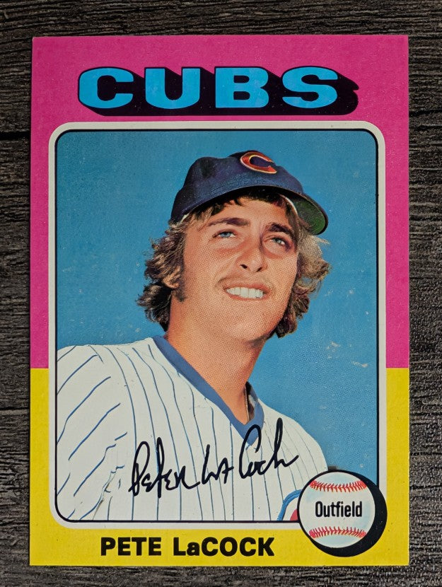 1975 Topps Mini #494 Pete LaCock RC (NM)