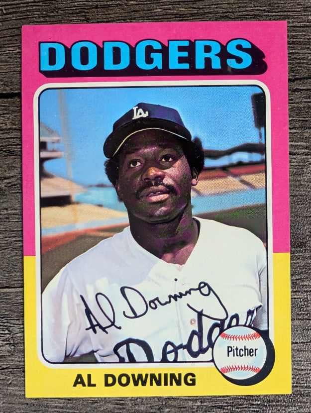 1975 Topps Mini #498 Al Downing (EX)
