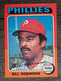 1975 Topps Mini #501 Bill Robinson (EX)