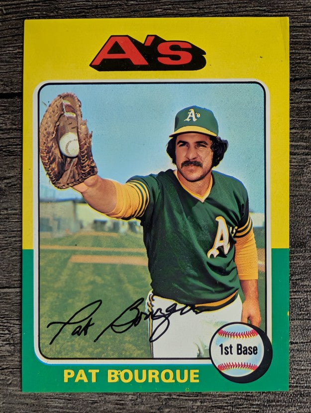 1975 Topps Mini #502 Pat Bourque (EX)