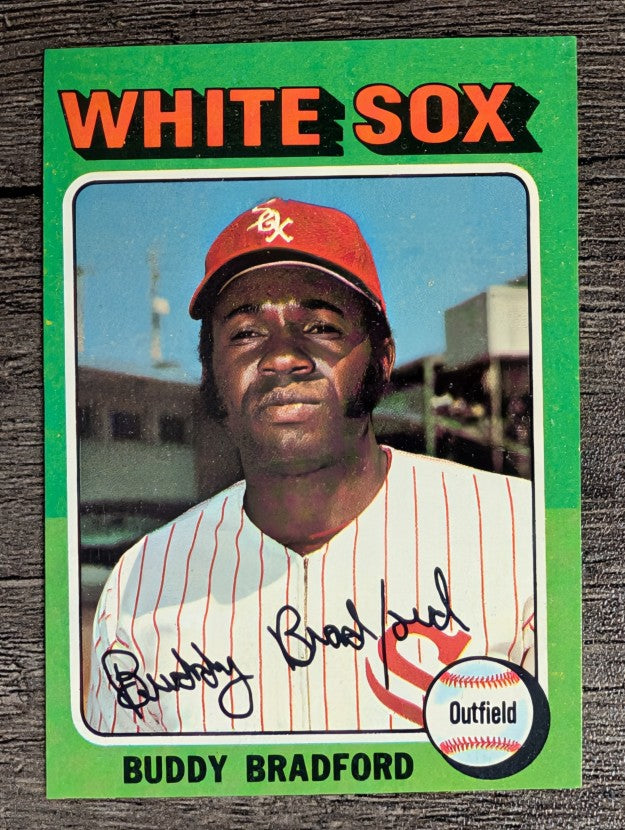 1975 Topps Mini #504 Buddy Bradford (VGEX)