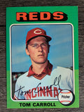 1975 Topps Mini #507 Tom Carroll RC (EX)