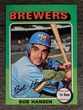 1975 Topps Mini #508 Bob Hansen RC (EX)
