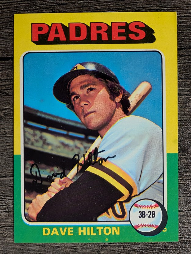 1975 Topps Mini #509 Dave Hilton (EX)