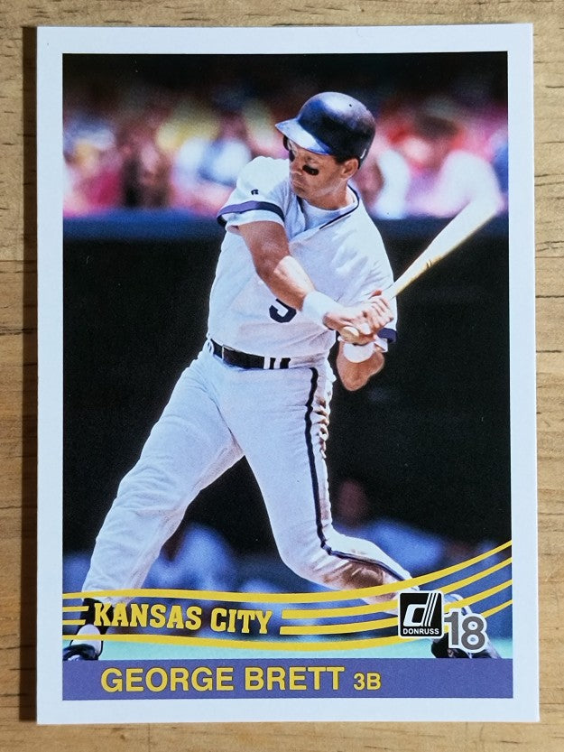 2018 Donruss #241 George Brett RETRO