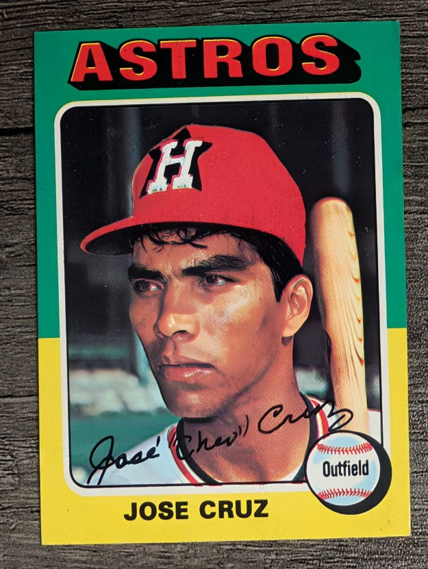 1975 Topps Mini #514 Jose Cruz (EX)