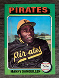 1975 Topps Mini #515 Manny Sanguillen (EX)
