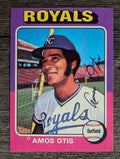 1975 Topps Mini #520 Amos Otis (EXMT)