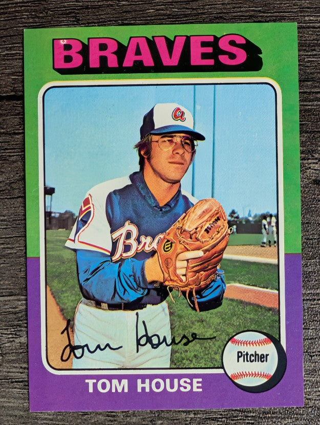 1975 Topps Mini #525 Tom House (EXMT)