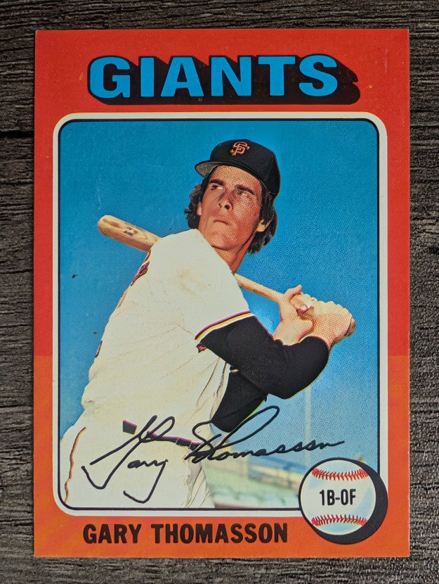 1975 Topps Mini #529 Gary Thomasson (EXMT)