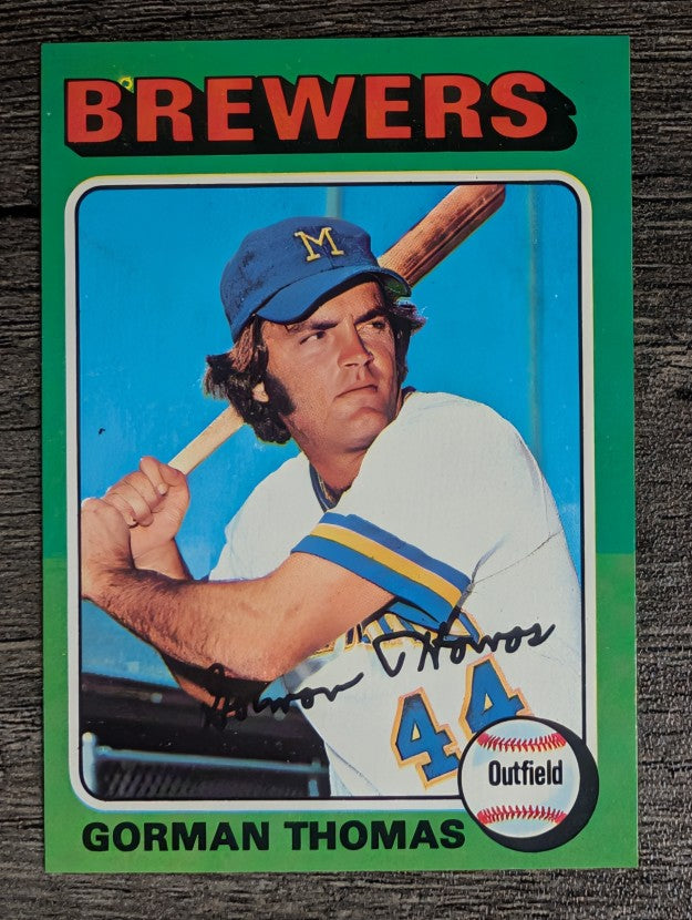 1975 Topps Mini #532 Gorman Thomas (NM)