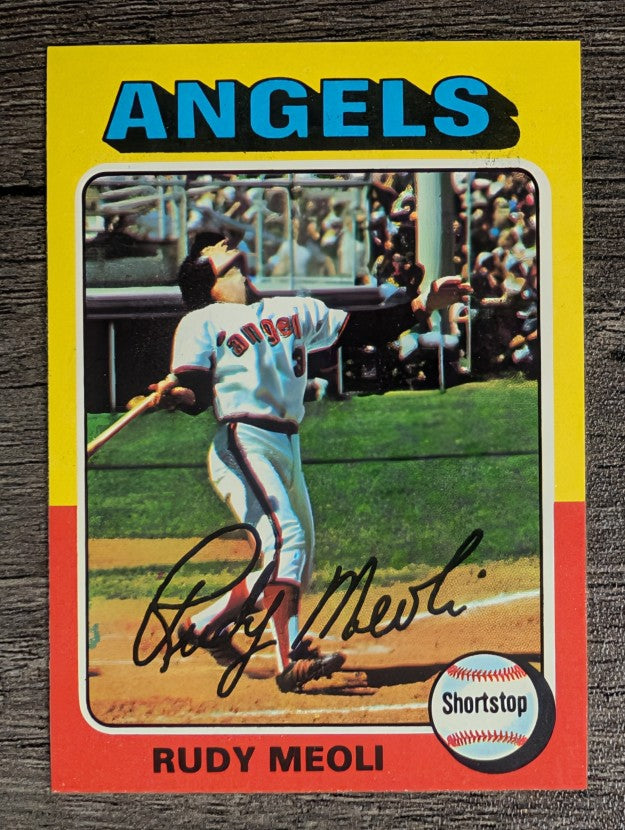 1975 Topps Mini #533 Rudy Meoli (NM)