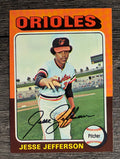 1975 Topps Mini #539 Jesse Jefferson (NM)