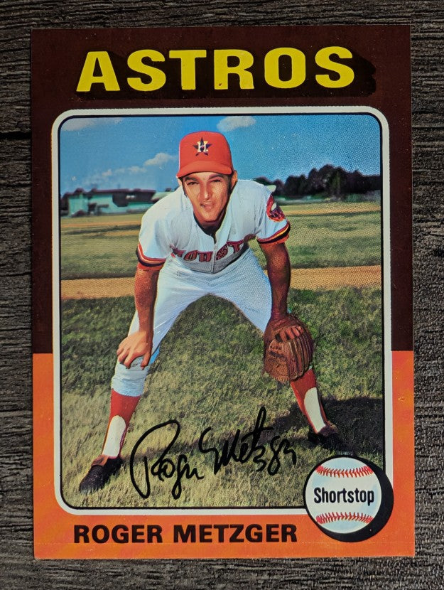 1975 Topps Mini #541 Roger Metzger (MINT)