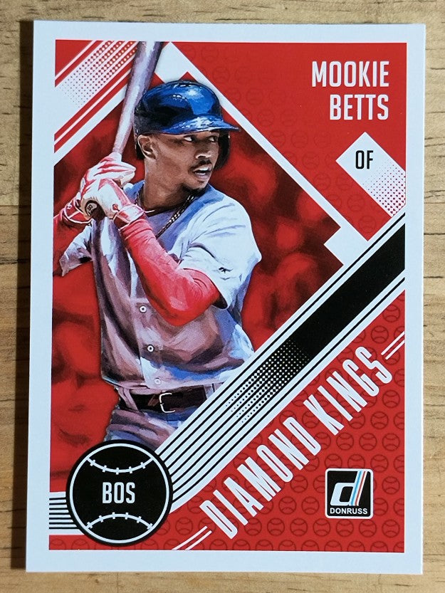 2018 Donruss #27 Mookie Betts DK