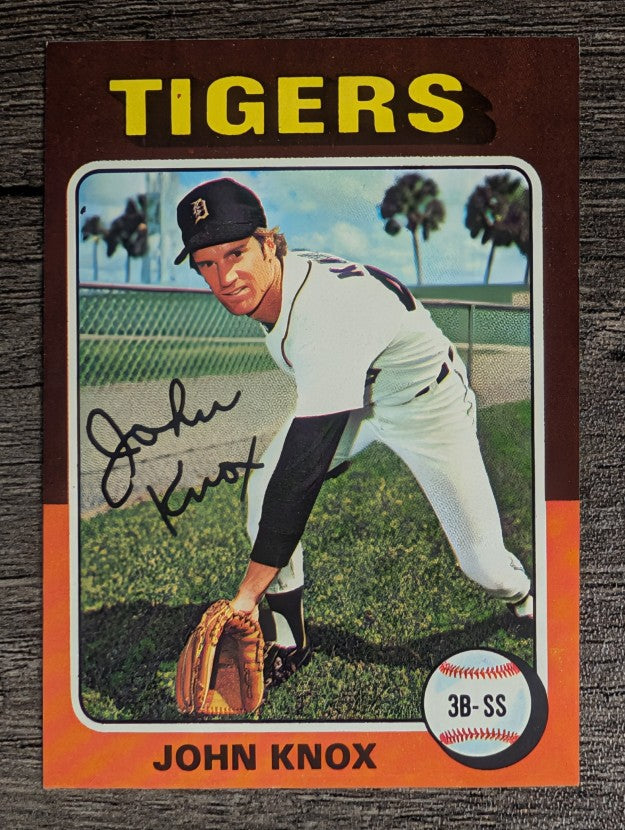 1975 Topps Mini #546 John Knox (NM)
