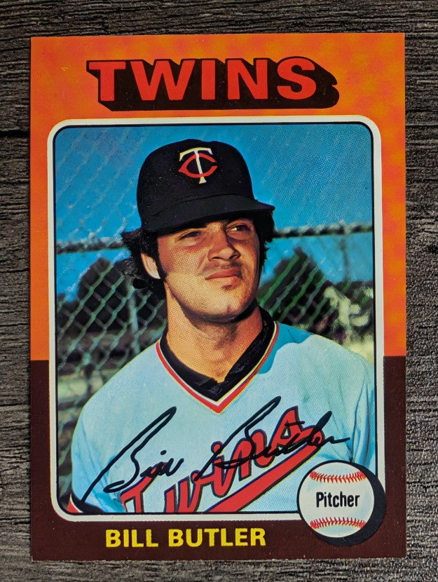 1975 Topps Mini #549 Bill Butler (NM)