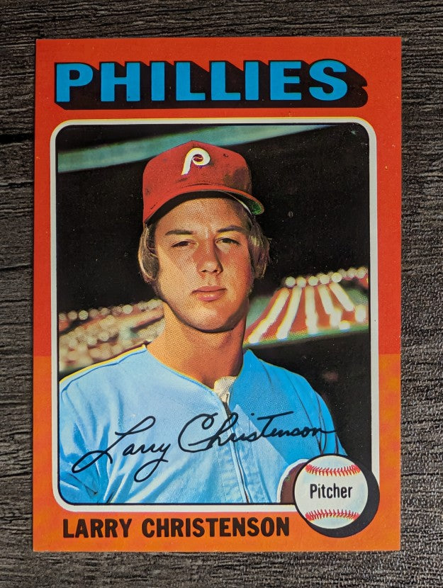 1975 Topps Mini #551 Larry Christenson (NM)