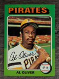 1975 Topps Mini #555 Al Oliver (NMMT)