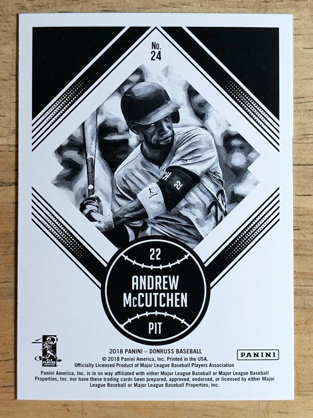 2018 Donruss #24 Andrew McCutchen DK