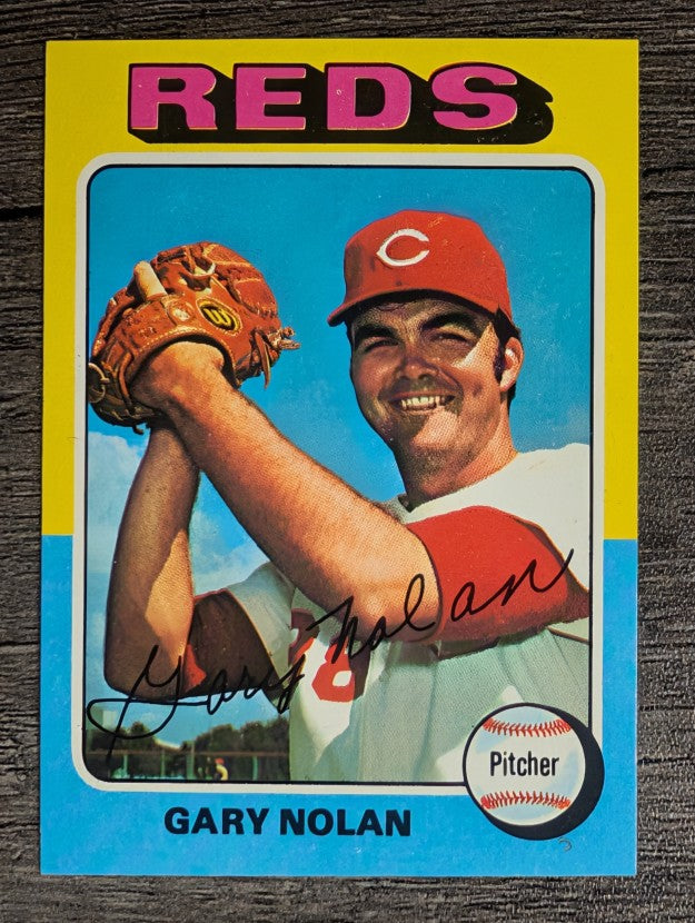 1975 Topps Mini #562 Gary Nolan (NMMT)