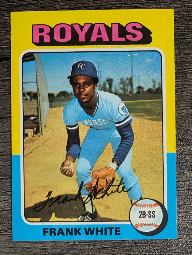 1975 Topps Mini #569 Frank White (NM)