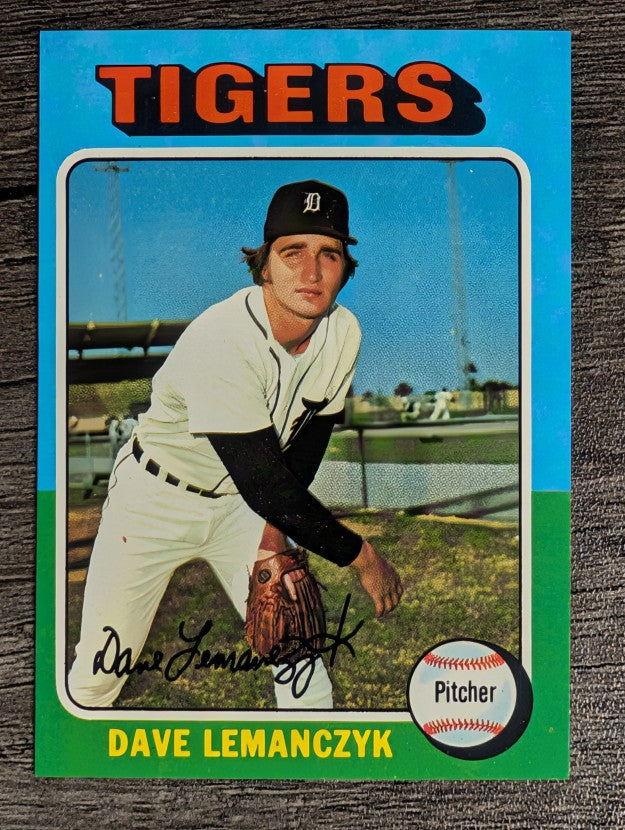 1975 Topps Mini #571 Dave Lemanczyk RC (NM)